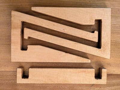 Notebookständer | Laptop Stand aus Holz