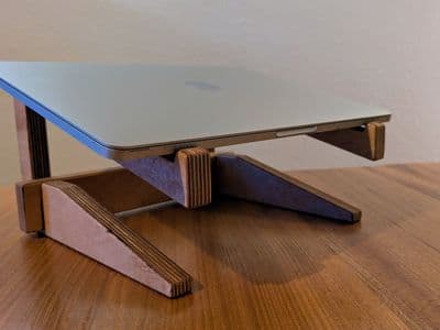 Notebookständer | Laptop Stand aus Holz